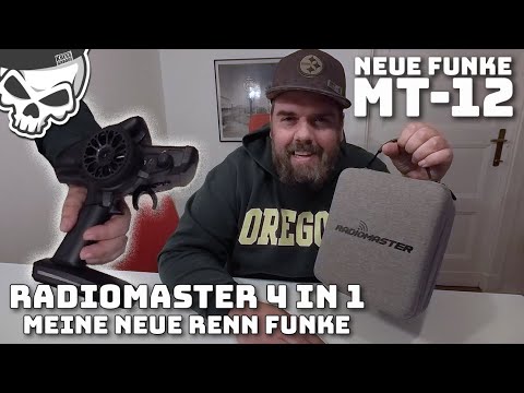 My new racing radio RADIOMASTER MT-12 4 in 1 8 channels multi-protocol remote control 2.4gh