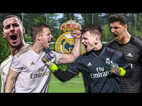 HAZARD vs. COURTOIS: Football Challenges