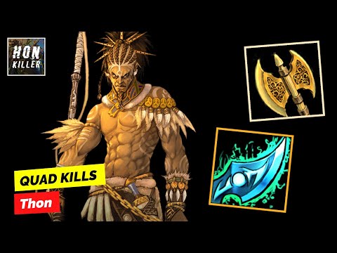 HoN Nomad RUNED CLEAVER with HARKON'S BLADE