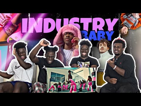 Lil Nas X Jack Harlow - Industry Baby REACTION!