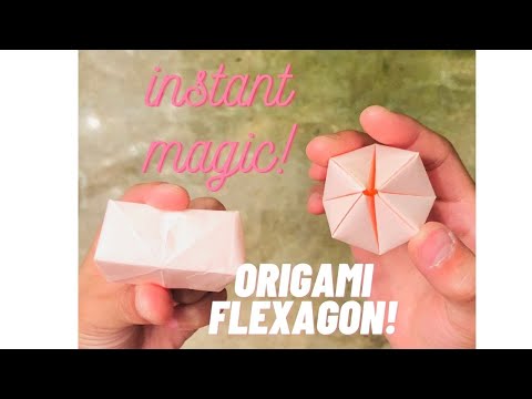 How To Make An Origami Flexagon!