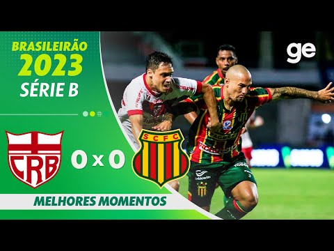 Gols e lances de CRB x Sampaio Corrêa