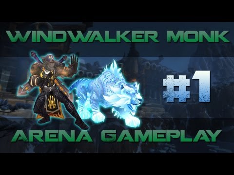 WoW Windwalker Monk 2v2 Arenas 5.3 #1