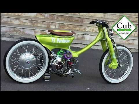 Custom Street Cub Green and Yellow color (Hijau dan Kuning) | Cub Series Channel