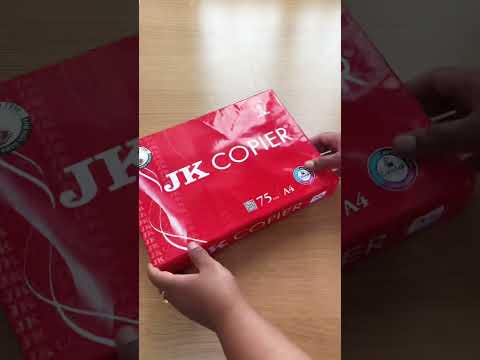 Paper - A4, 75 Gsm, 1 Ream, 500 Sheets  #unboxingvideo #unboxing #amazonproducts #amazon