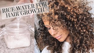 Rice Water to Grow Long, Thick Hair FAST!