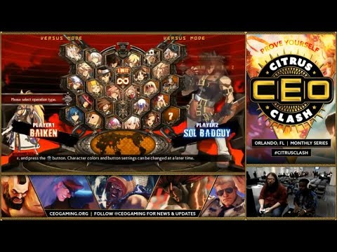CEO CITRUS CLASH #8  GGXrD R2 - MYSTIC vs MOONDAWGIE