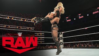 FULL MATCH: Rhea Ripley &amp; Tiffany Stratton vs. Liv Morgan &amp; Raquel Rodriguez: Raw, Oct. 14, 2024