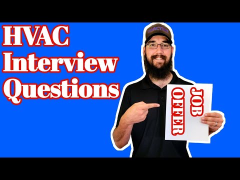 Prepared for Interview Questions for Tech 1 & Apprentices as HVAC Technician