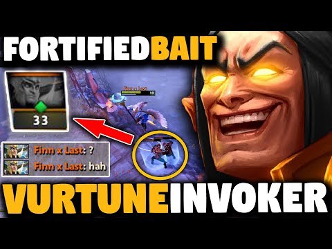 THIS HOW VURTUNE DEALT WITH TRASH TALK Player - VURTUNE Invoker COMEBACK GAME | Dota 2 invoker