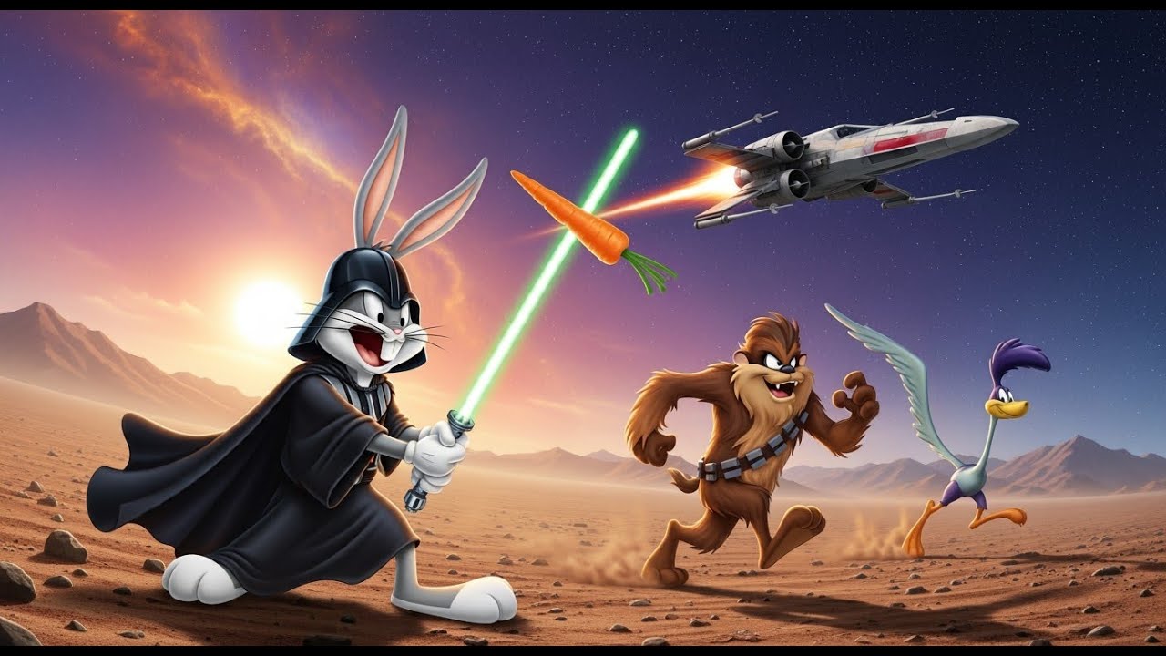 What if Looney Tunes characters joined Star Wars? | Battle Toons