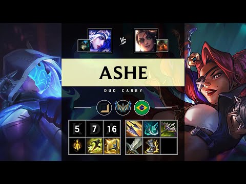 Ashe ADC vs Samira - BR Challenger Patch 25.15