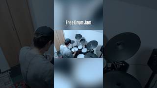 Free Drum Jam  自由に叩いてみた #ドラム #shorts #drums #drummer