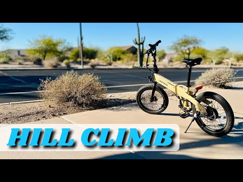 Single GEAR enough for HILLS? Lectric XP Lite 2.0 Hill Climb TEST