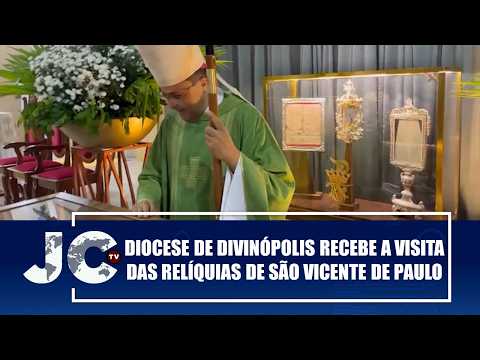 Diocese de Divinópolis recebe a visita das relíquias de São Vicente de Paulo – JCTV – 13/02/26