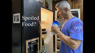 Fridge Outlet Tripping-Learn how to fix it-Don’t power a fridge from a GFCI, especially older ones