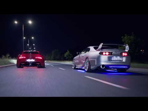Old or New? Double Supra Trouble MK4 vs MK5 | Chasing the night | 4K