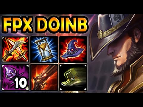 Twisted Fate MID vs Lucian [ FPX Doinb ] Lol Korea Challenger ✅