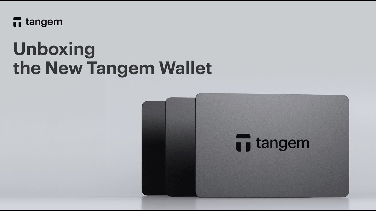 Unboxing the New Tangem Wallet