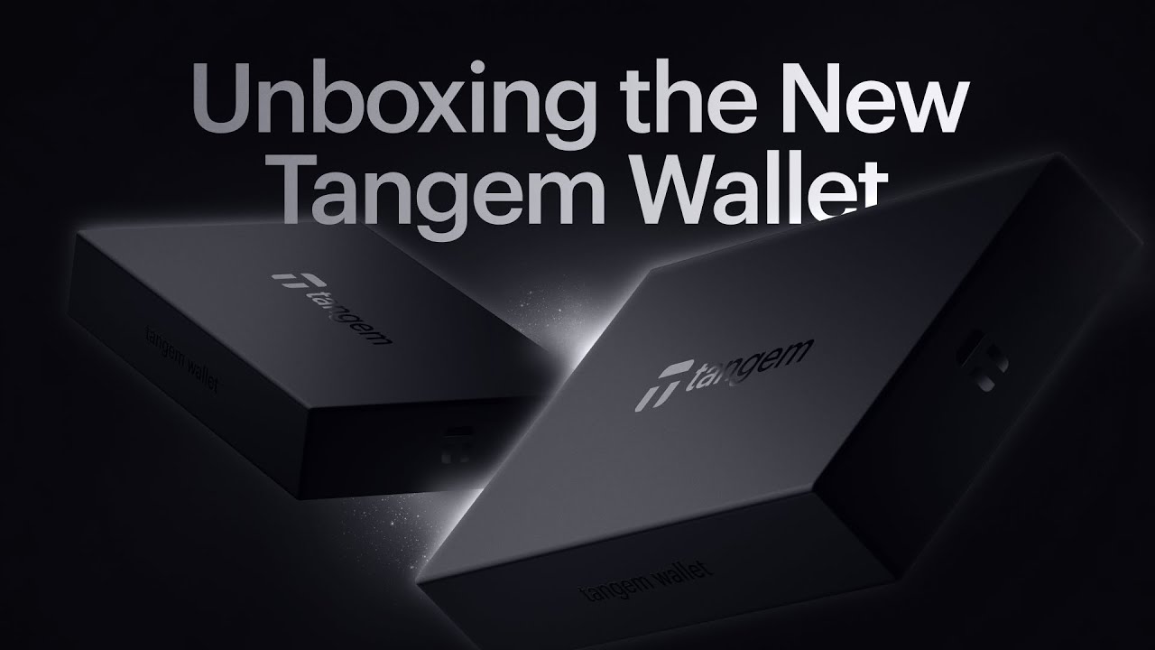 Unboxing the New Tangem Wallet