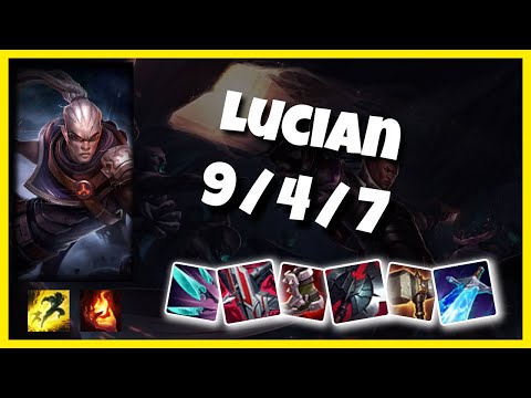 Lucian vs Zed BR Challenger MID (9/4/7) - v11.2