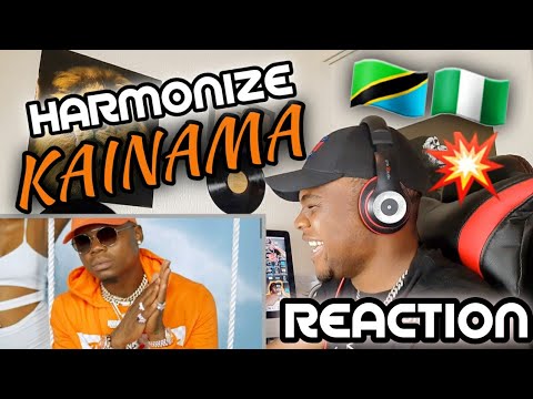 Harmonize x Burna Boy x Diamond Platnumz   Kainama |REACTION