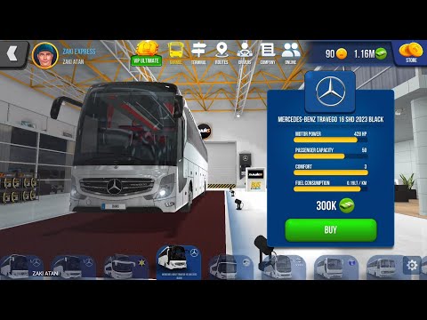 Bus Simulator Ultimate - I Bought the newest Model of Mercedes Travego