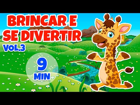 Brincar e se divertir Vol. 3 - Giramille 9 min | Desenho Animado Musical