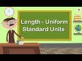 Length - Uniform Standard Units | Mathematics Grade 1 | Periwinkle