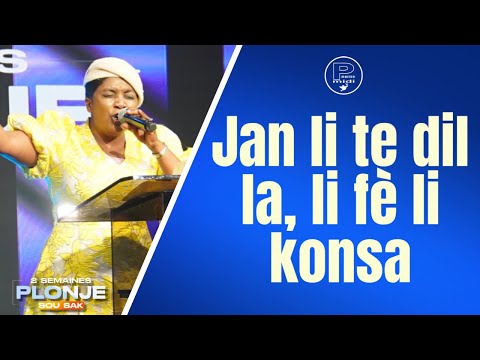 Sr. Erline Marc | Jan li te dil la, li fè li konsa | Woy gen Bondye | Moment D'adoration et Louange