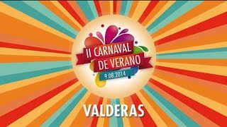 preview picture of video 'Carnaval de verano 2014 Valderas'