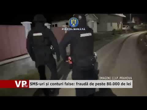 SMS-uri și conturi false: fraudă de peste 80.000 de lei