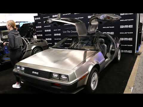Thumbnail for DMC DeLorean Motor Company Exterior Tour Walkaround & Interior - SEMA 2023 Las Vegas Nevada by DeLorean Motor Company