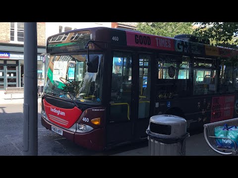 Route 97 Hedingham Scania Omnicity from Holland on Sea to Frinton on Sea *Hold gears thrash*