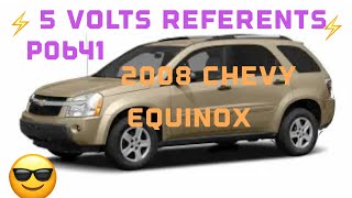 Cómo diagnosticar⚡️P0641 5 Volt reference 1 circuit⚡️Engine Power Reduce⚡️2008 Chevy Equinox 3.4🧐🧐🧐🧐