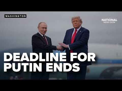 Trump’s deadline for Russian President Putin ends Sept. 1 after Alaska summit