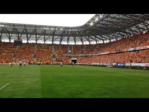Jagiellonia Białystok - Sandecja Nowy Sącz [fragment dopingu] (06.08.2017 r.)