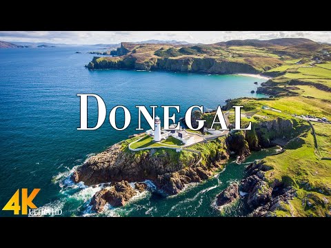 Donegal, Ireland 4k Ultra HD • Stunning Footage Donegal, Scenic Relaxation Film with Calming Music.