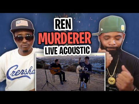 AMERICAN RAPPER REACTS TO -Ren - Murderer (Live acoustic video)