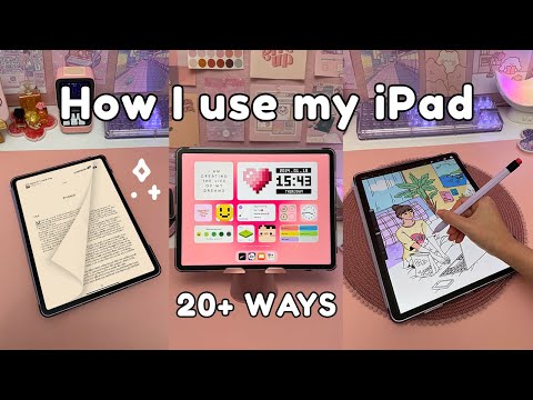 20+ WAYS I USE MY iPAD PRO 💗 | iPad apps + tips | apple pencil ✏️