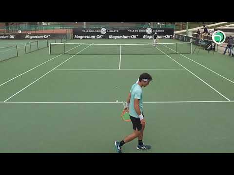 Gastão Elias deu espetáculo na final do ITF de Vale do Lobo