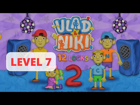 Vlad & Niki 12 Locks 2 | Level 7 Game - Complete Walkthrough