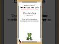 BD: Word of the Day - Clandestine