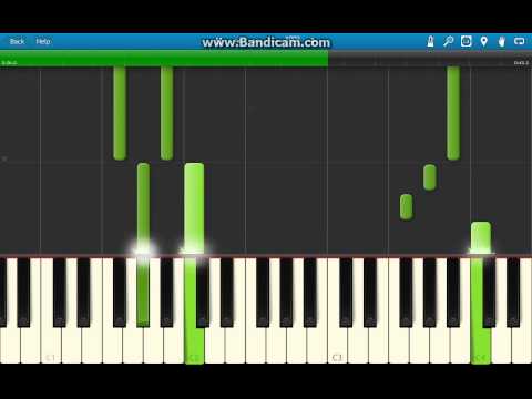 Sinjid Shadow of the Warrior Main theme - Synthesia