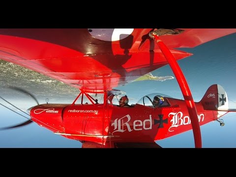 Aerobatics in The Red Baron