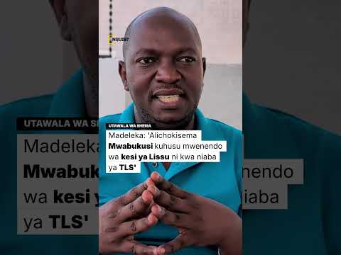 Madeleka: 'Alichokisema Mwabukusi kuhusu mwenendo wa kesi ya Lissu ni kwa niaba ya TLS'