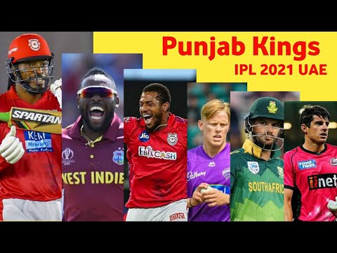Punjab Kings New Foreign Players for ipl 2021 In UAE  #shorts