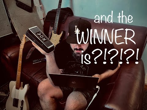 KING ZAPATA'S VINTAGE VOX WAH WAH GIVEAWAY WINNER IS.....