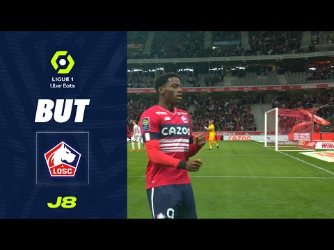 But Jonathan Christian DAVID (5' - LOSC) LOSC LILLE - TOULOUSE FC (2-1) 22/23