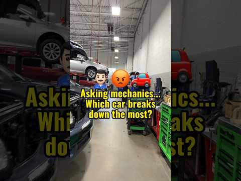 Which car breaks down the MOST? 👨🏻‍🔧😡🚗 #automotive